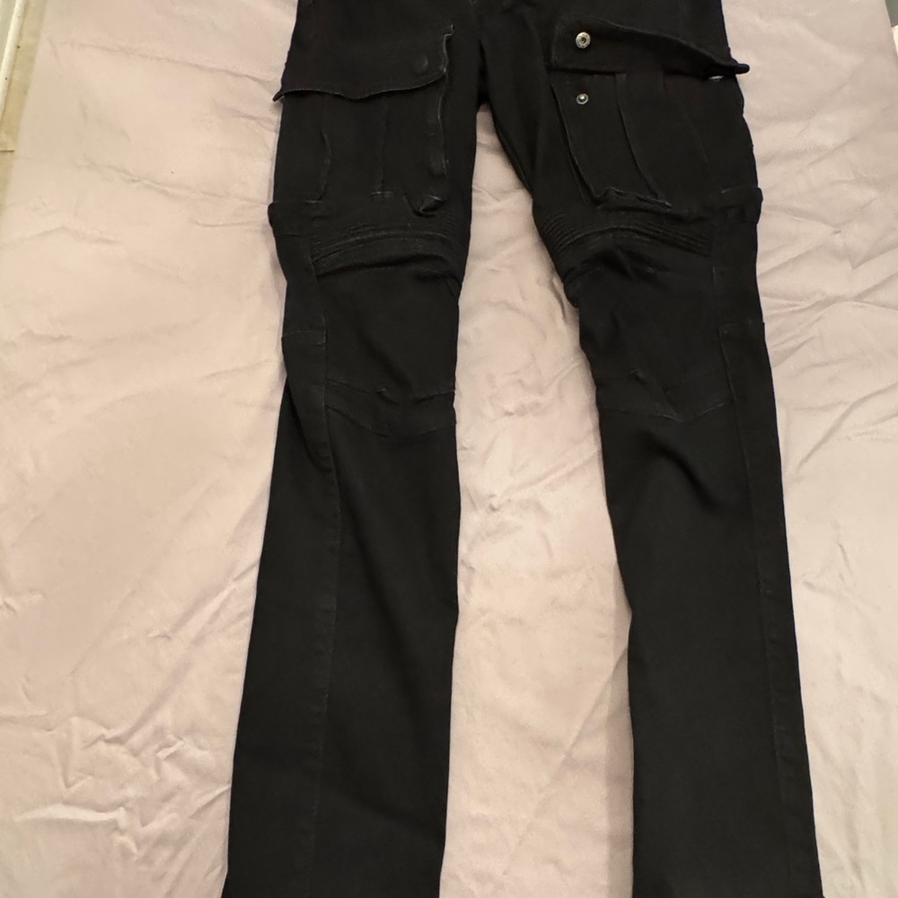 Smoke Rise Men's Black Jeans